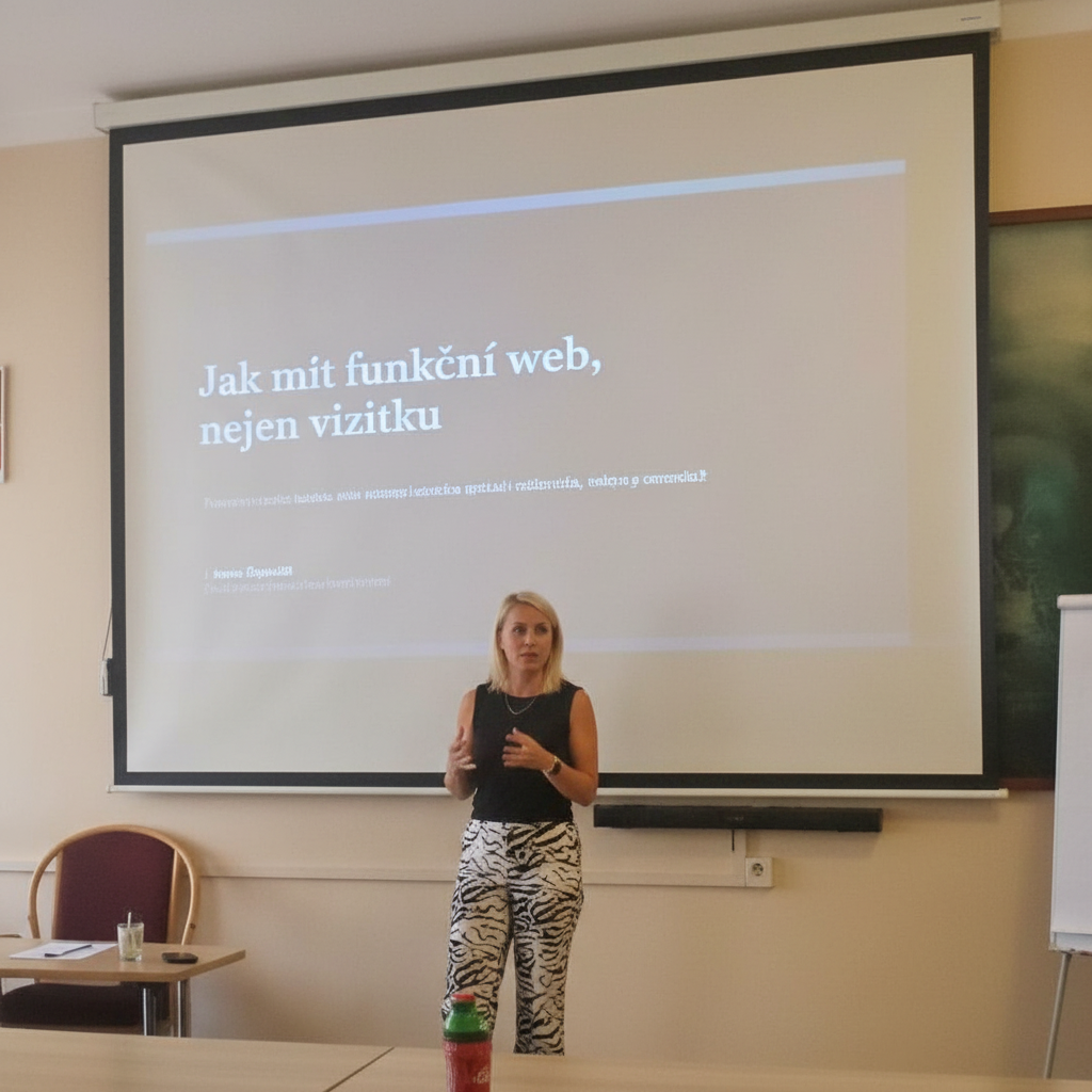 Fotografie: školení Bílina - jak mít funkční web - klub podnikavců 2026